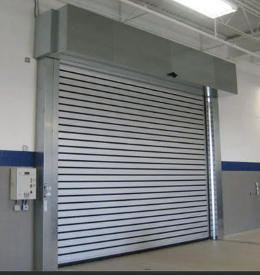 屋外の道のための産業高速螺線形のドア熱保存