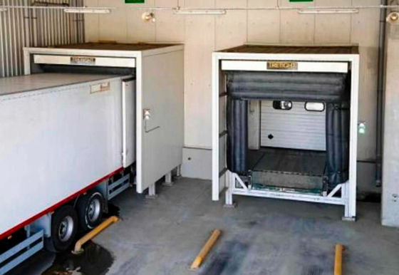 注文の引き込み式のドックの避難所、容器の負荷のためのローディング湾装置
