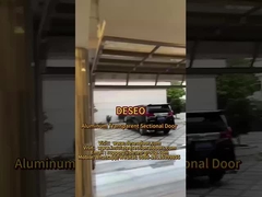 アルミニウム部門別のドア