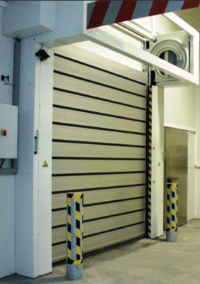 商業高速螺線形のドアの懸命の高い信頼性の兵站学の保証ガラス繊維