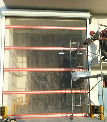 中国DESEOポリ塩化ビニール自動速い縦の鋼鉄高速ポリ塩化ビニールの急速なローラーのドア2m/Sの鋼鉄圧延シャッター