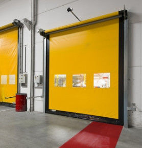 産業ポリ塩化ビニールのステンレス鋼の急速なローラーのドア高速シャッター0.8mmカーテン