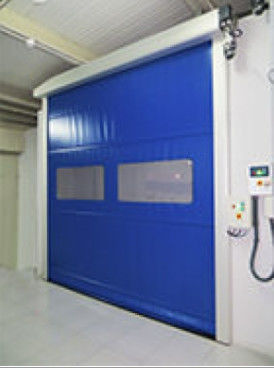 ポリ塩化ビニールの高速急速なローラーのドアの900/800N強さの速い代理の鋼鉄錆の証拠