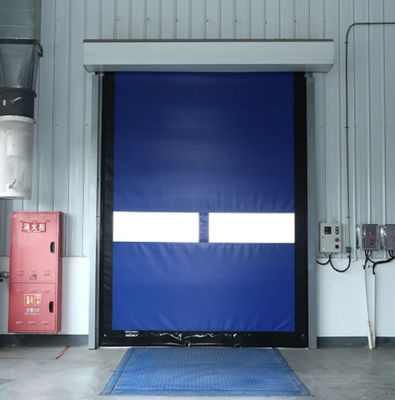 ステンレス鋼 ポリ塩化ビニールの急速なローラーのドアのオートメーション シャッター220V倉庫のクリーン ルーム