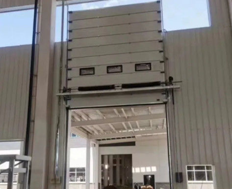 消防署の絶縁された部門別のガレージのドアの高力安全効率