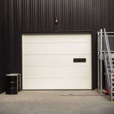 高い持続可能な産業部門別オーバーヘッド ドア二重層鋼板卸売経済ビッグ サイズ断熱ドア