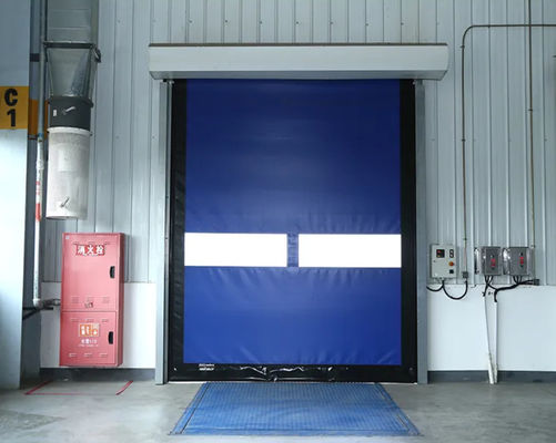 高速速速ローラーシャッター ドア 380V 産業用自動 PVC 防水