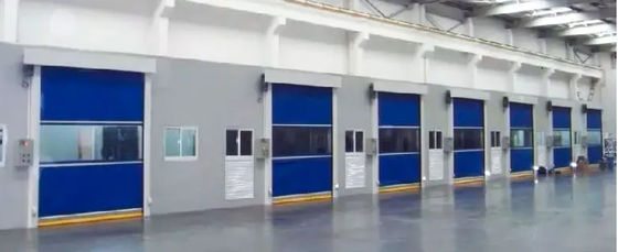 天候耐性 自動 急速 ローラー ドア フリーザー 高速 柔軟 布