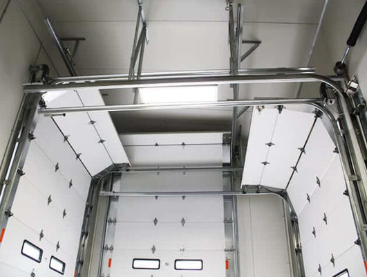 産業用および商業用自動エレベーターのための50mm-80mmの隔離区画ガレージドア