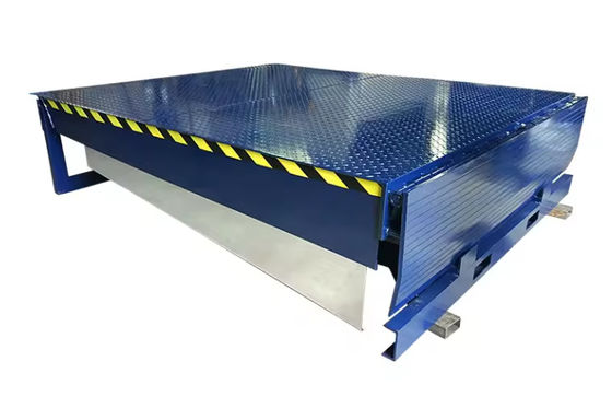 トラック卸荷 貨物 フォークリフト 使用 固定 水力 電動 荷乗 ドック レベル 脚ペダル 制御 利点