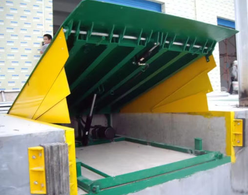 粉末塗装 荷重ドックレベル セキュリティチェーン 10000-20000ポンド 機械装置 水力ドックプラットフォーム