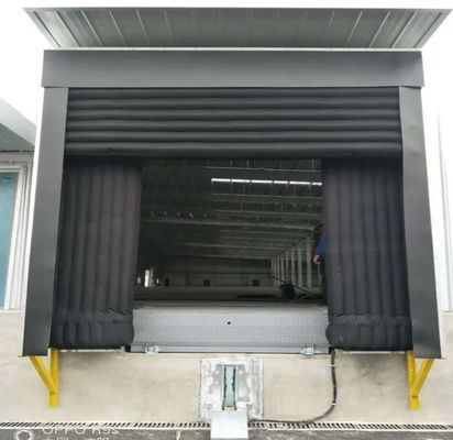 パーソナライズドカラー 積み込みドックシェルター 元素から保護 倉庫 充気型PVC