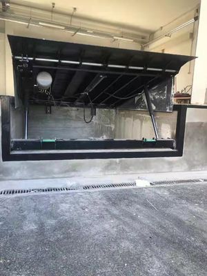 パーソナライズ可能な電動水力積載ドックレベル セキュリティチェーン 粉末塗装仕上げ