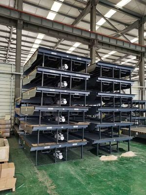 パーソナライズ可能な電動水力積載ドックレベル セキュリティチェーン 粉末塗装仕上げ