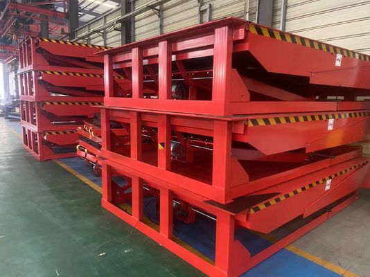 カスタマイズ可能な電気/水力ドックレベル 10 000-20 000 Lbs 容量 安全機能 工場卸売価格