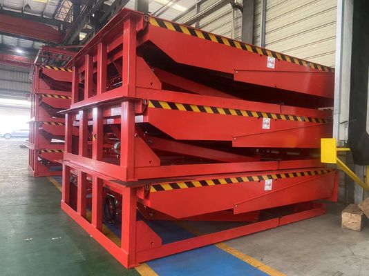 カスタマイズ可能な電気/水力ドックレベル 10 000-20 000 Lbs 容量 安全機能 工場卸売価格