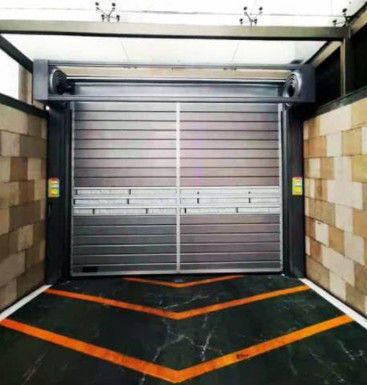アルミ透明 高速スピラルドア PLC制御システム 工場直販 最大速度 2m/s