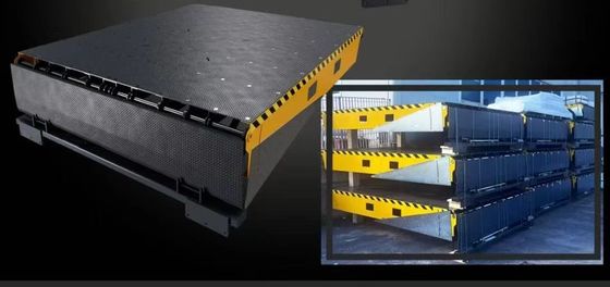 ドックドアレベルラーワークショップ 自動ドックプレート 25000-40000LBS 安全デザイン 脚ペダル制御