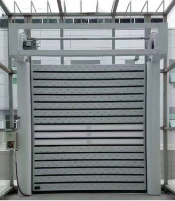 効率性 安全性 光電センサー付き アルミニウム透明型高速回転ドア