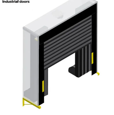 High Durability and Modern Design Adjustable Customized Metal Intelligent Control Electric Loading System Dock Door Shelter for Businesses