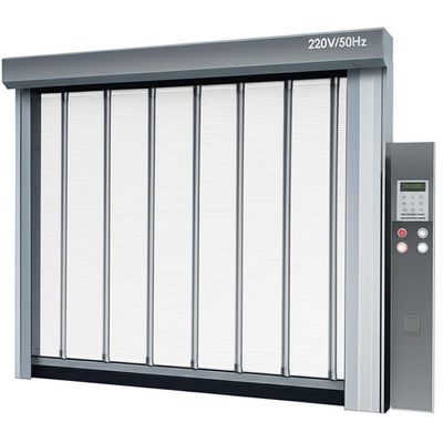 Aluminum Transparent High Speed Spiral Door 0.8m/s Opening Speed 220V/50HZ Power Supply for Safety and Efficiency