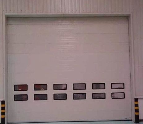 0.2m/S商業頭上式の部門別のドアは部門別のガレージのドアのセリウムISOを絶縁した