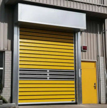 アルミニウム透明高速スパイラルドア 産業用用安全性と効率性 急速金属高速上乗費