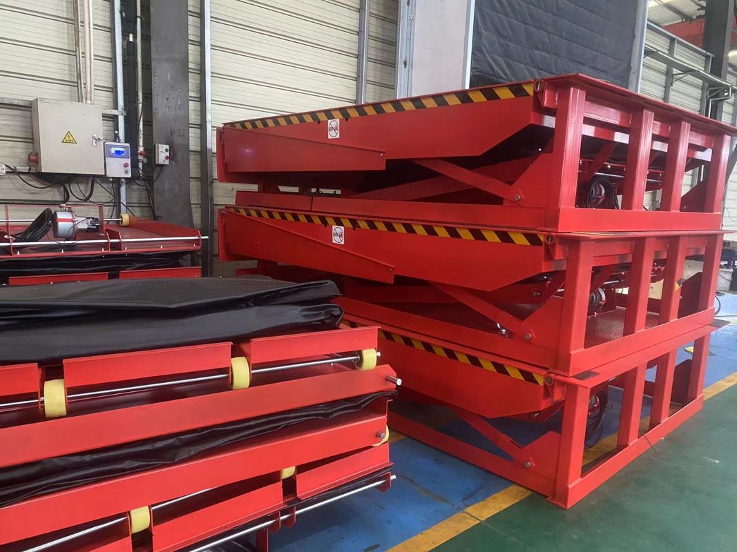 カスタマイズ可能な電気/水力ドックレベル 10 000-20 000 Lbs 容量 安全機能 工場卸売価格