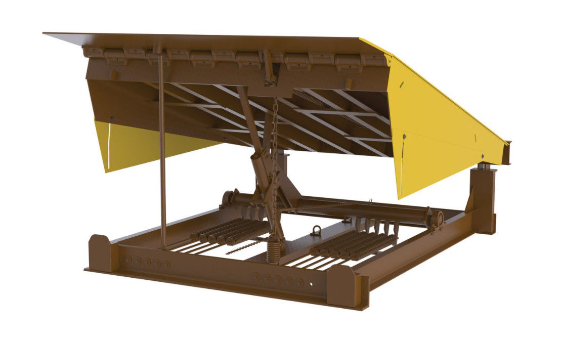 ワークショップ 自動ドックプレート ドックドアレベル 25000-40000LBS 安全デザイン オーダーメイド