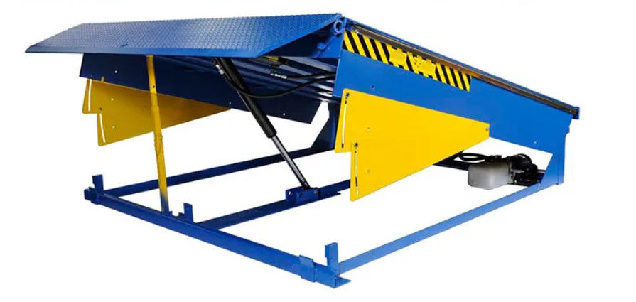 ワークショップ 自動ドックプレート ドックドアレベル 25000-40000LBS 安全デザイン メカニカルプラットフォーム サイズ 調整可能