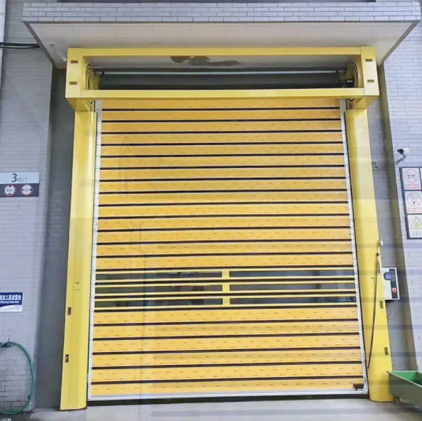 アルミ透明 高速スピラルドア PLC制御 安全と効率の完璧な組み合わせ