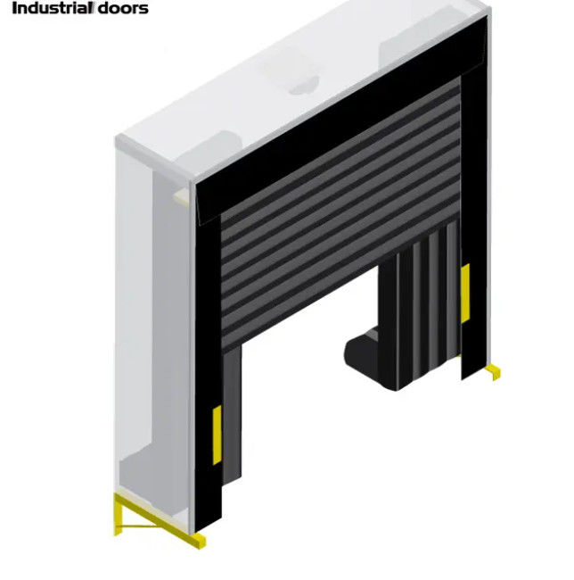High Durability and Modern Design Adjustable Customized Metal Intelligent Control Electric Loading System Dock Door Shelter for Businesses